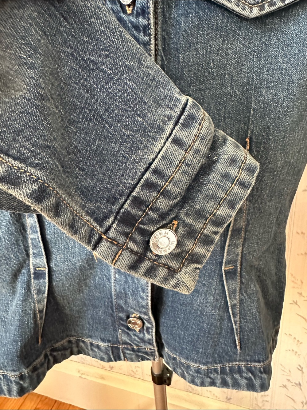 White House Black Market Denim Jacket - Picture 6 of 10